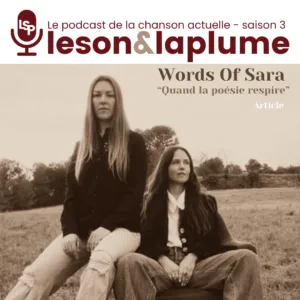 Words Of Sara - Marine Anne Nolles - Le son et la plume