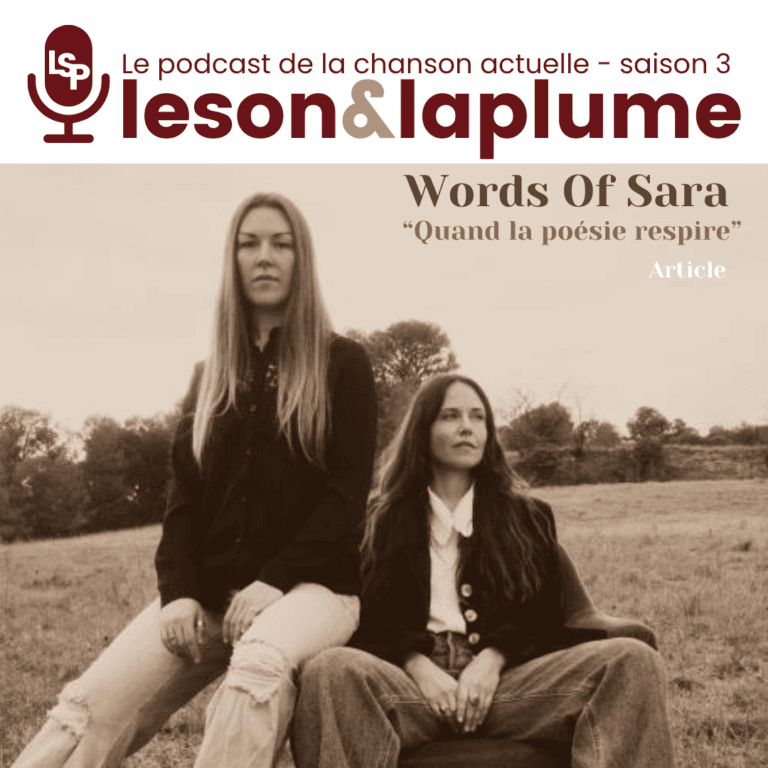 Words Of Sara - Marine Anne Nolles - Le son et la plume