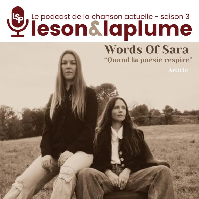 Words Of Sara - Marine Anne Nolles - Le son et la plume